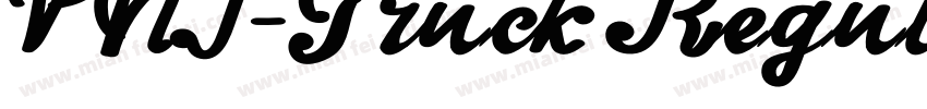 VNI-Truck Regular字体转换